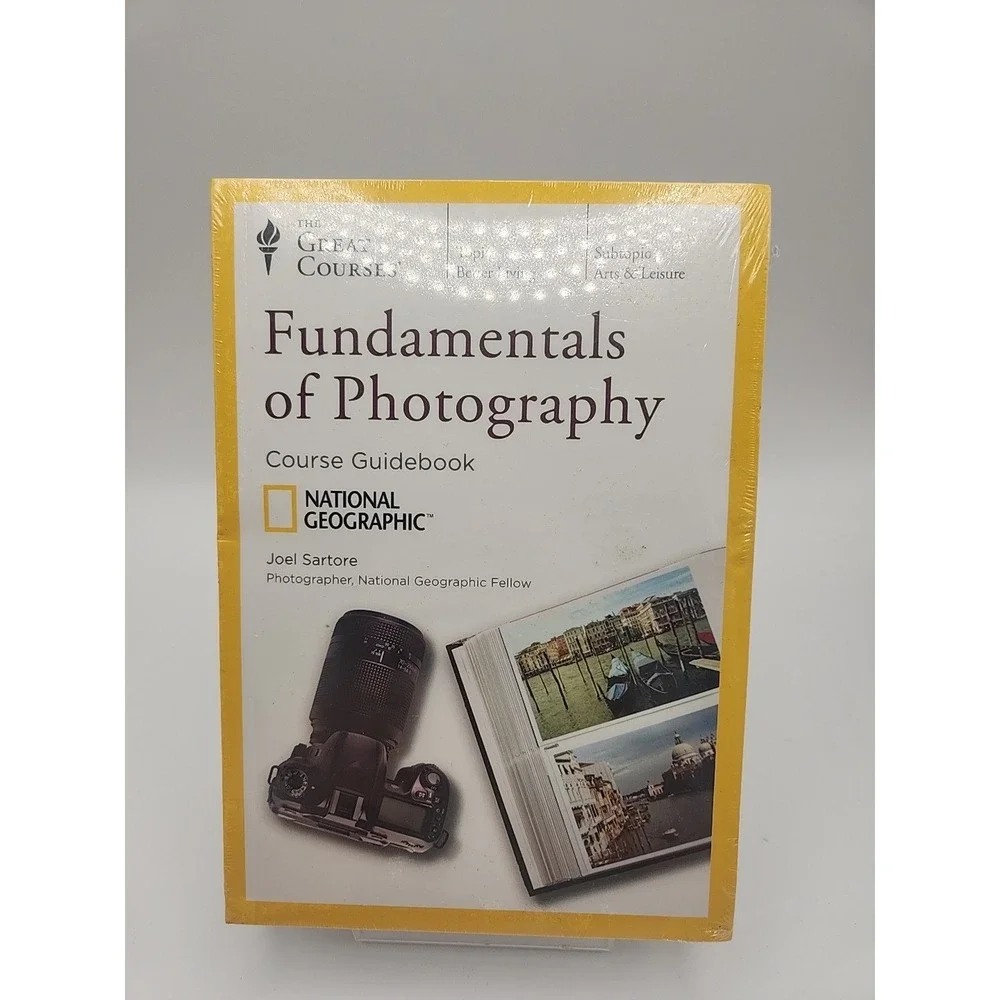 The Great Courses Fundamentals of Photography  DVDs & Guidebook Book NEW SEALED